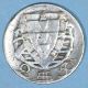 Portugal 2 1/2 Escudos 1943 Fine Silver Coin Europe photo 1