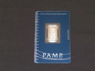 Pamp Suisse 5 Gram Platinum Bar - Collectible Nip photo