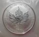 2001 1 Oz Silver Canadian Maple Leaf Coin - Lunar Year Of The Snake Privy Mark Silver photo 1