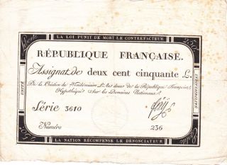 France,  250 Livres 1793 (a75) photo