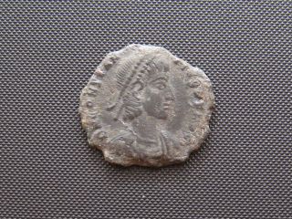 Constantius Ii 337 - 361 Ad Follis Roman Bronze Coin photo