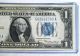 1934 $1 Silver Certificate  Funny Back Small Size Notes photo 3