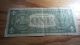 1957 Silver Certificate Blue Seal Usa $1 One Dollar Currency Collectors Choice Small Size Notes photo 2