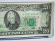 1981 $20 Federal Reserve Error Note 100 Wet Ink Transfer Small Size Notes photo 3