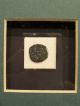 Two Widows Mite Bronze Janeus Lepton Ancient Coin With Framed Coins: Ancient photo 2