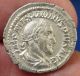 Roman Ar Denarius Maximinus I.  235/8 Ad.  Emperor - Standards & Spear Coins & Paper Money photo 2