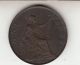 1896 Queen Victoria Large One Penny (1d) Bronze British Coin UK (Great Britain) photo 1