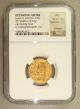 Ad 565 - 578 Justin Ii Ancient Byzantine Gold Solidus Ngc Au 4/5 2/5 Coins: Ancient photo 2