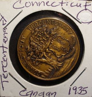 Connecticut Tercentenary 1935 Medal photo