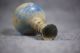 Rare Chinese Ancient Peking Hand - Make Blue Old Colored Glaze Vase Coins: Medieval photo 4