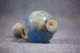 Rare Chinese Ancient Peking Hand - Make Blue Old Colored Glaze Vase Coins: Medieval photo 5