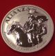 1 Troy Oz.  999 Pure Silver Pancho Villa & Emiliano Zapata Coin - Rare Exonumia photo 6