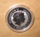 2005 Australia Yr.  Rooster $1 Color Proof 1 Oz Silver (ag) Coin With Australia photo 2