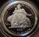 2004 W Us 1/10 Oz Proof Platinum American Eagle $10 Coin Liberty Statue I Platinum photo 3
