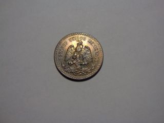 1935 Mexico Five Centavos In Circulated photo