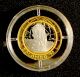 Bimetallic Christopher Columbus Medal - 7.  46 Gr.  950 Platinum,  8.  90 Gr.  917 Gold Gold photo 1