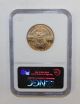 2007 - W $25 Gold Eagle 1/2 Oz Ngc Ms70 Early Releases Gold photo 1