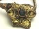 Ancient Imp.  Roman Authentic  Gold Plated Ring W/blk.  Stone .  Rare$ Ck.  Pics Coins: Ancient photo 5