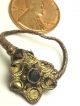 Ancient Imp.  Roman Authentic  Gold Plated Ring W/blk.  Stone .  Rare$ Ck.  Pics Coins: Ancient photo 7