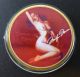 Marilyn Monroe - The Playboy Queen On Gold Plated Coin Exonumia photo 1