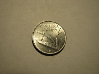 1971 Italy - 10 Lire Coin photo