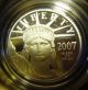 2007 W Us 1/10 Oz Proof Platinum American Eagle $10 Coin Liberty Statue I Platinum photo 2
