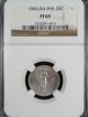 1908 Us/philippines 20 Centavos Proof Ngc Pf65 Allen 10.  05 Mintage 500 Silver Philippines photo 2