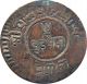 Nepal 2 - Paisa Copper Coin King Tribhuvan Vikram 1926 Ad Km - 689.  2 Very Fine Vf Asia photo 1