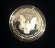 1999 - P 1 Oz Proof Silver American Eagle (w/box &) Coins photo 2