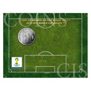 Brazil 2014 2 Reais Dribbling - 2014 Fifa World Cup Brazil Cuni Coin photo