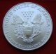 1998 Silver Dollar Coin 1 Troy Oz American Eagle St Gaudens Walking Liberty Bu Silver photo 1