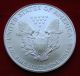 1998 Silver Dollar Coin 1 Troy Oz American Eagle St Gaudens Walking Liberty Bu Silver photo 3