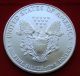 1998 Silver Dollar Coin 1 Troy Oz American Eagle St Gaudens Walking Liberty Bu Silver photo 4