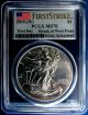 A Perfect First Day Issue 2015 (w) Ms 70 Pcgs First Strike American Silver Eagle Coins photo 1