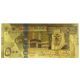 Saudi Arabia 24k Gold Foil Banknote Colored 500 Riyals Paper Note In Sleeve Middle East photo 1