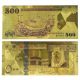 Saudi Arabia 24k Gold Foil Banknote Colored 500 Riyals Paper Note In Sleeve Middle East photo 2