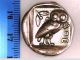 Greek Attica Athens Museum Restrike Ancient Tetradrachm Athena / Owl Coin Gift Coins: Ancient photo 1