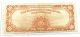 Series 1922 $10.  00 Gold Certificate Large Size Currency Ten Dollar Bill Large Size Notes photo 1