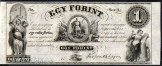 Hungary 1 Forint 1852 Serie 