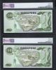 Singapore Bird Series $500 Paper Banknote A/1 First Prefix 2 Runs Pmg 64 Unc Asia photo 1
