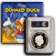 2014 Niue Pcgs Pr70 Fs Donald Duck Disney.  999 Silver $2 First Strike & Ogp Australia & Oceania photo 1