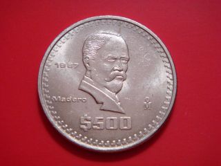 Mexico 500 Pesos,  1987,  Francisco Madero photo