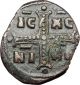 Jesus Christ Class C Anonymous Ancient 1034ad Byzantine Follis Coin I47440 Coins: Ancient photo 1