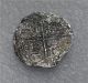Atocha 8 Reales Silver Coin Ship Wreck Philip Iii Grade 2 Mel Fisher 22.  7 Gr Coins: Medieval photo 3