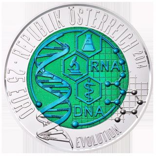 Niob Coin Österreich 2014,  Folder photo