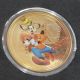 Uncirculated 2014 Disney Goofy 24k Gold Plated Coin 1 Ounce In Capsule Australia & Oceania photo 3