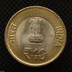 India 10 Rupees 2015 (gandhi ' S Return Of South Africa).  Ef.  Commemorative Coin. India photo 1