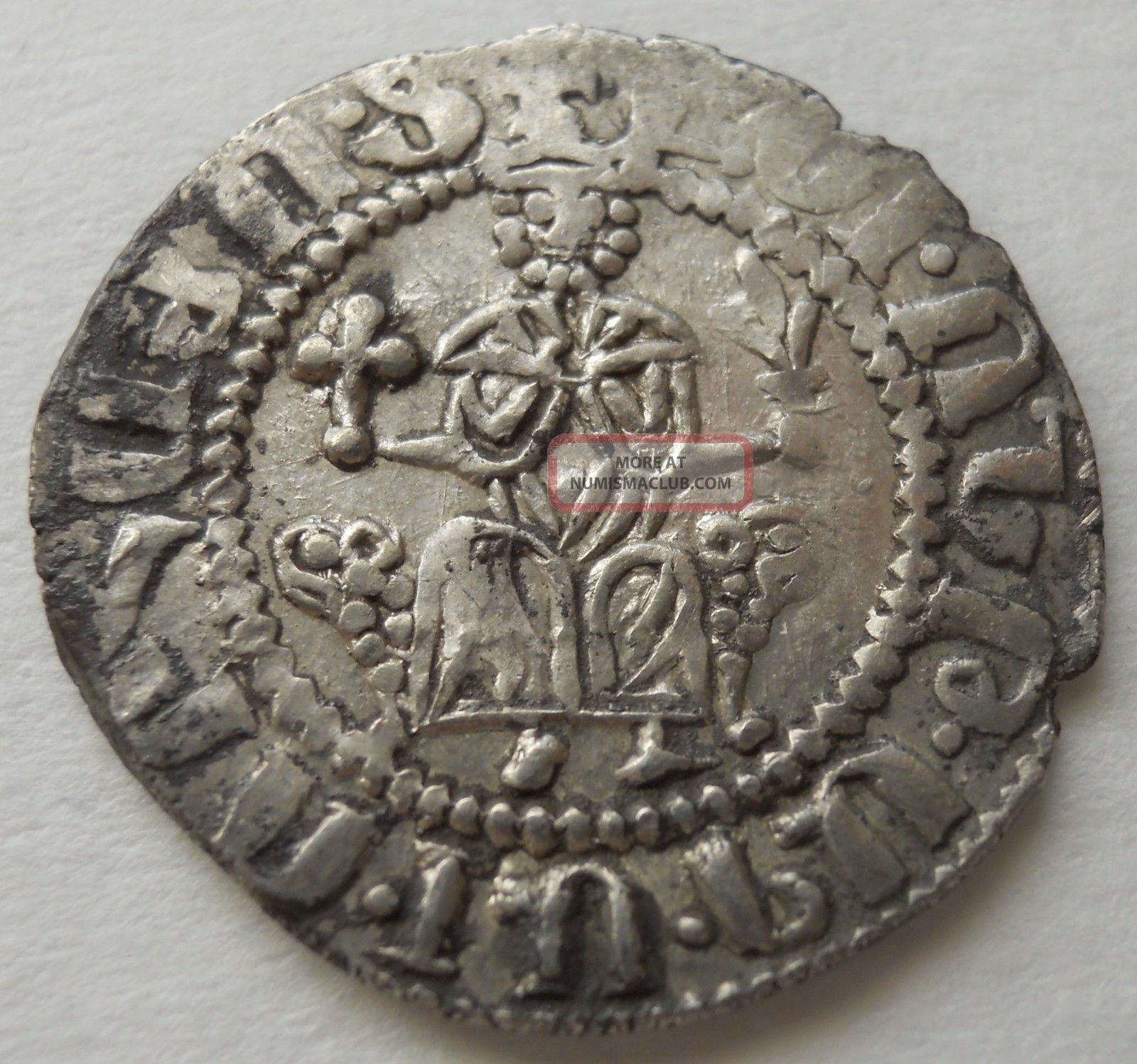 Cilicia - Armenia,  Armenian King Levon (1198 - 1218),  Silver Tram,  Armenische,  Armenien,  T Coins: Medieval photo