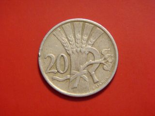 Czechoslovakia 20 Haleru,  1921 photo