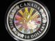 Lustrous Maple Leaves 5 Oz 50 Dollars Coin Feuilles D ' érable Chatoyantes 2015 Coins: Canada photo 1